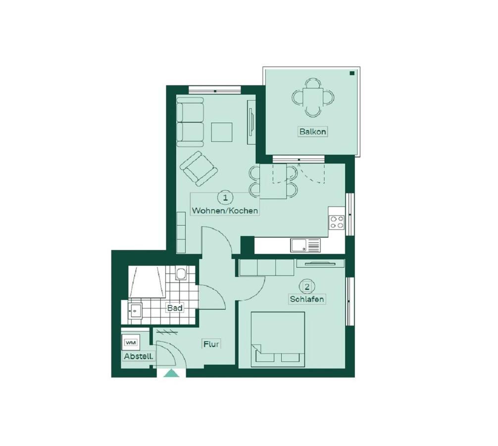 Apartment "Kiefernblick" - Haffresidenz Garz  Exteriér fotografie